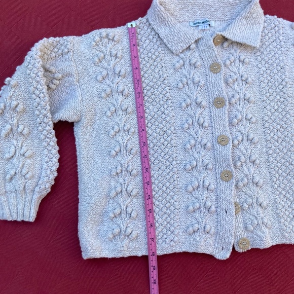 Deidre McGuire Cream Cardigan - Cotton/Linen Size M (approx) - Picture 7 of 13